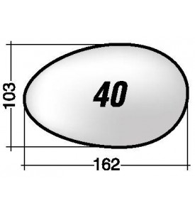 Specchio SX/DX di ricambio retrovisore ALFA ROMEO 156